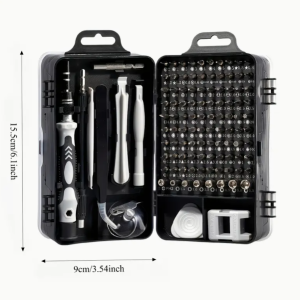 Magneettinen tarkkuusruuvimeisselisarja 115-osaa