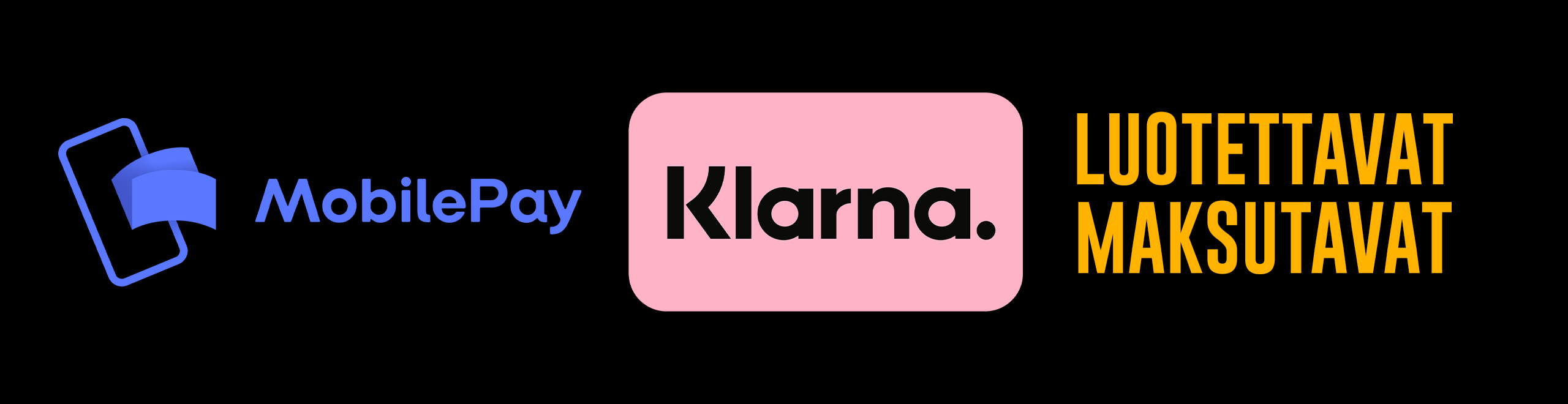 Luotettavat maksutavat